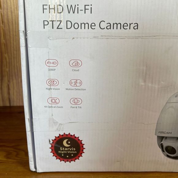 Foscam Outdoor PTZ 4X optical zoom HD 1080P Wifi Security Camera - Picture 14 of 15